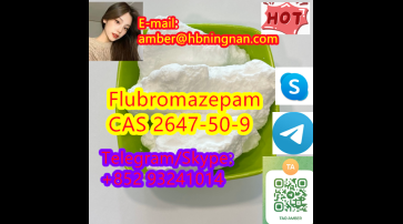 Flubromazepam CAS 2647-50-9 Factory price, high purity, high quality!