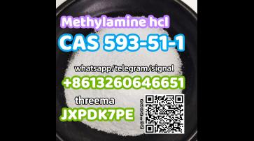 Factory supply CAS 593-51-1 Methylamine hcl safe delivery telegram:@alicezhang