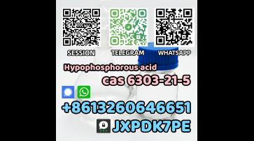 CAS 6303-21-5 Hypophosphorous acid best quality low price safe delivery threema:JXPDK7PE
