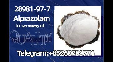 CAS 28981-97-7 Alprazolam alpra telegram/Signal:+85260709776